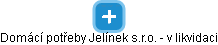 Domácí potřeby Jelínek s.r.o. - v likvidaci - náhled vizuálního zobrazení vztahů obchodního rejstříku