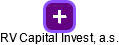 RV Capital Invest, a.s. - náhled vizuálního zobrazení vztahů obchodního rejstříku