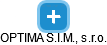 OPTIMA S.I.M., s.r.o. - náhled vizuálního zobrazení vztahů obchodního rejstříku