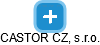 CASTOR CZ, s.r.o. - náhled vizuálního zobrazení vztahů obchodního rejstříku
