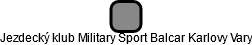 Jezdecký klub Military Sport Balcar Karlovy Vary - náhled vizuálního zobrazení vztahů obchodního rejstříku
