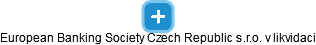 European Banking Society Czech Republic s.r.o. v likvidaci - náhled vizuálního zobrazení vztahů obchodního rejstříku
