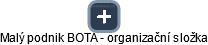 Malý podnik BOTA - organizační složka - náhled vizuálního zobrazení vztahů obchodního rejstříku
