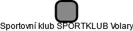 Sportovní klub SPORTKLUB Volary - náhled vizuálního zobrazení vztahů obchodního rejstříku