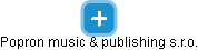 Popron music & publishing s.r.o. - náhled vizuálního zobrazení vztahů obchodního rejstříku
