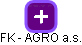 FK - AGRO a.s. - náhled vizuálního zobrazení vztahů obchodního rejstříku