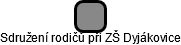 Sdružení rodičů při ZŠ Dyjákovice - náhled vizuálního zobrazení vztahů obchodního rejstříku