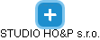 STUDIO HO&P s.r.o. - náhled vizuálního zobrazení vztahů obchodního rejstříku