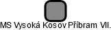 MS Vysoká Kosov Příbram VII. - náhled vizuálního zobrazení vztahů obchodního rejstříku