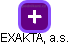 EXAKTA, a.s. - náhled vizuálního zobrazení vztahů obchodního rejstříku