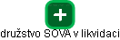 družstvo SOVA v likvidaci - náhled vizuálního zobrazení vztahů obchodního rejstříku
