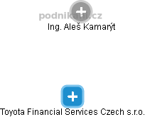 Toyota Financial Services Czech s.r.o. - náhled vizuálního zobrazení vztahů obchodního rejstříku