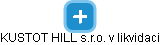KUSTOT HILL s.r.o. v likvidaci - náhled vizuálního zobrazení vztahů obchodního rejstříku