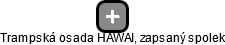 Trampská osada HAWAI, zapsaný spolek - náhled vizuálního zobrazení vztahů obchodního rejstříku