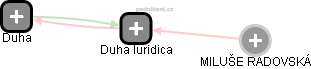 Duha Iuridica - náhled vizuálního zobrazení vztahů obchodního rejstříku