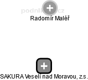 SAKURA Veselí nad Moravou, z.s. - náhled vizuálního zobrazení vztahů obchodního rejstříku