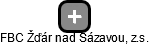 FBC Žďár nad Sázavou, z.s. - náhled vizuálního zobrazení vztahů obchodního rejstříku