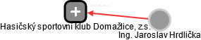 Hasičský sportovní klub Domažlice, z.s. - náhled vizuálního zobrazení vztahů obchodního rejstříku