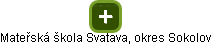 Mateřská škola Svatava, okres Sokolov - náhled vizuálního zobrazení vztahů obchodního rejstříku