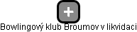 Bowlingový klub Broumov v likvidaci - náhled vizuálního zobrazení vztahů obchodního rejstříku