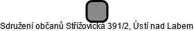 Sdružení občanů Střížovická 391/2, Ústí nad Labem - náhled vizuálního zobrazení vztahů obchodního rejstříku