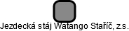 Jezdecká stáj Watango Staříč, z.s. - náhled vizuálního zobrazení vztahů obchodního rejstříku