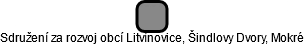 Sdružení za rozvoj obcí Litvínovice, Šindlovy Dvory, Mokré - náhled vizuálního zobrazení vztahů obchodního rejstříku