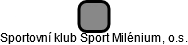 Sportovní klub Sport Milénium, o.s. - náhled vizuálního zobrazení vztahů obchodního rejstříku