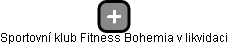Sportovní klub Fitness Bohemia v likvidaci - náhled vizuálního zobrazení vztahů obchodního rejstříku