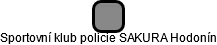Sportovní klub policie SAKURA Hodonín - náhled vizuálního zobrazení vztahů obchodního rejstříku