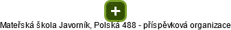Mateřská škola Javorník, Polská 488 - příspěvková organizace - náhled vizuálního zobrazení vztahů obchodního rejstříku