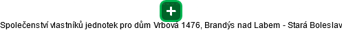 Společenství vlastníků jednotek pro dům Vrbová 1476, Brandýs nad Labem - Stará Boleslav - náhled vizuálního zobrazení vztahů obchodního rejstříku