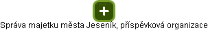 Správa majetku města Jeseník, příspěvková organizace - náhled vizuálního zobrazení vztahů obchodního rejstříku