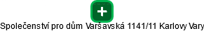Společenství pro dům Varšavská 1141/11 Karlovy Vary - náhled vizuálního zobrazení vztahů obchodního rejstříku