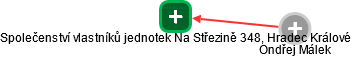 Společenství vlastníků jednotek Na Střezině 348, Hradec Králové - náhled vizuálního zobrazení vztahů obchodního rejstříku