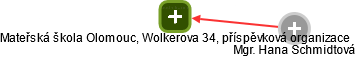 Mateřská škola Olomouc, Wolkerova 34, příspěvková organizace - náhled vizuálního zobrazení vztahů obchodního rejstříku