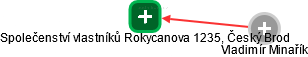 Společenství vlastníků Rokycanova 1235, Český Brod - náhled vizuálního zobrazení vztahů obchodního rejstříku