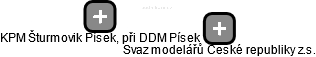 KPM Šturmovik Písek, při DDM Písek - náhled vizuálního zobrazení vztahů obchodního rejstříku