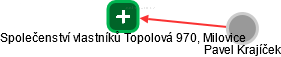 Společenství vlastníků Topolová 970, Milovice - náhled vizuálního zobrazení vztahů obchodního rejstříku