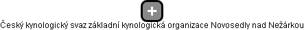 Český kynologický svaz základní kynologická organizace Novosedly nad Nežárkou - náhled vizuálního zobrazení vztahů obchodního rejstříku