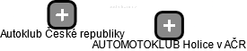 AUTOMOTOKLUB Holice v AČR - náhled vizuálního zobrazení vztahů obchodního rejstříku