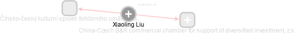  Xiaoling L. - Vizualizace  propojení osoby a firem v obchodním rejstříku