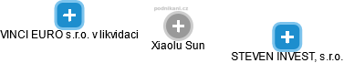 Xiaolu Sun - Vizualizace  propojení osoby a firem v obchodním rejstříku