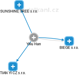 Yiliu Han - Vizualizace  propojení osoby a firem v obchodním rejstříku