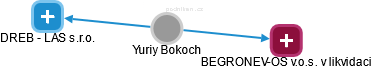 Yuriy Bokoch - Vizualizace  propojení osoby a firem v obchodním rejstříku