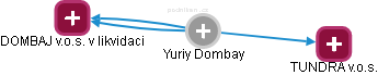 Yuriy Dombay - Vizualizace  propojení osoby a firem v obchodním rejstříku