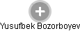 Yusufbek Bozorboyev - Vizualizace  propojení osoby a firem v obchodním rejstříku
