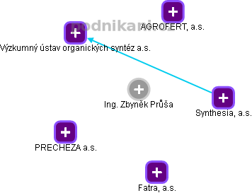  Zbyněk P. - Vizualizace  propojení osoby a firem v obchodním rejstříku