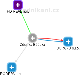 Zdeňka Báčová - Vizualizace  propojení osoby a firem v obchodním rejstříku