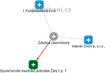 Zdeňka Javorníková - Vizualizace  propojení osoby a firem v obchodním rejstříku